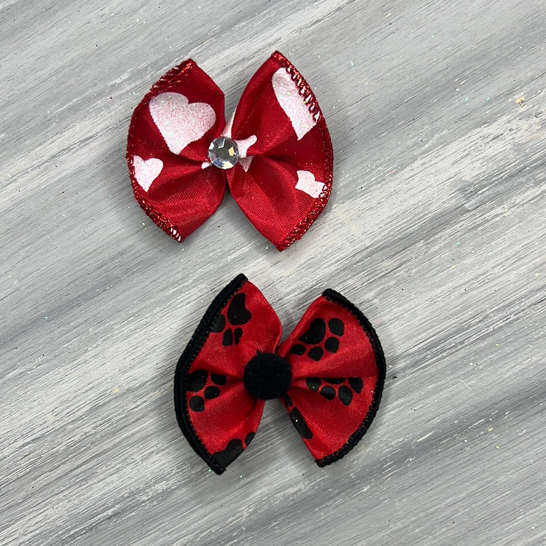 Puppy Love - Topsy Turvy  - 6 Medium Bows