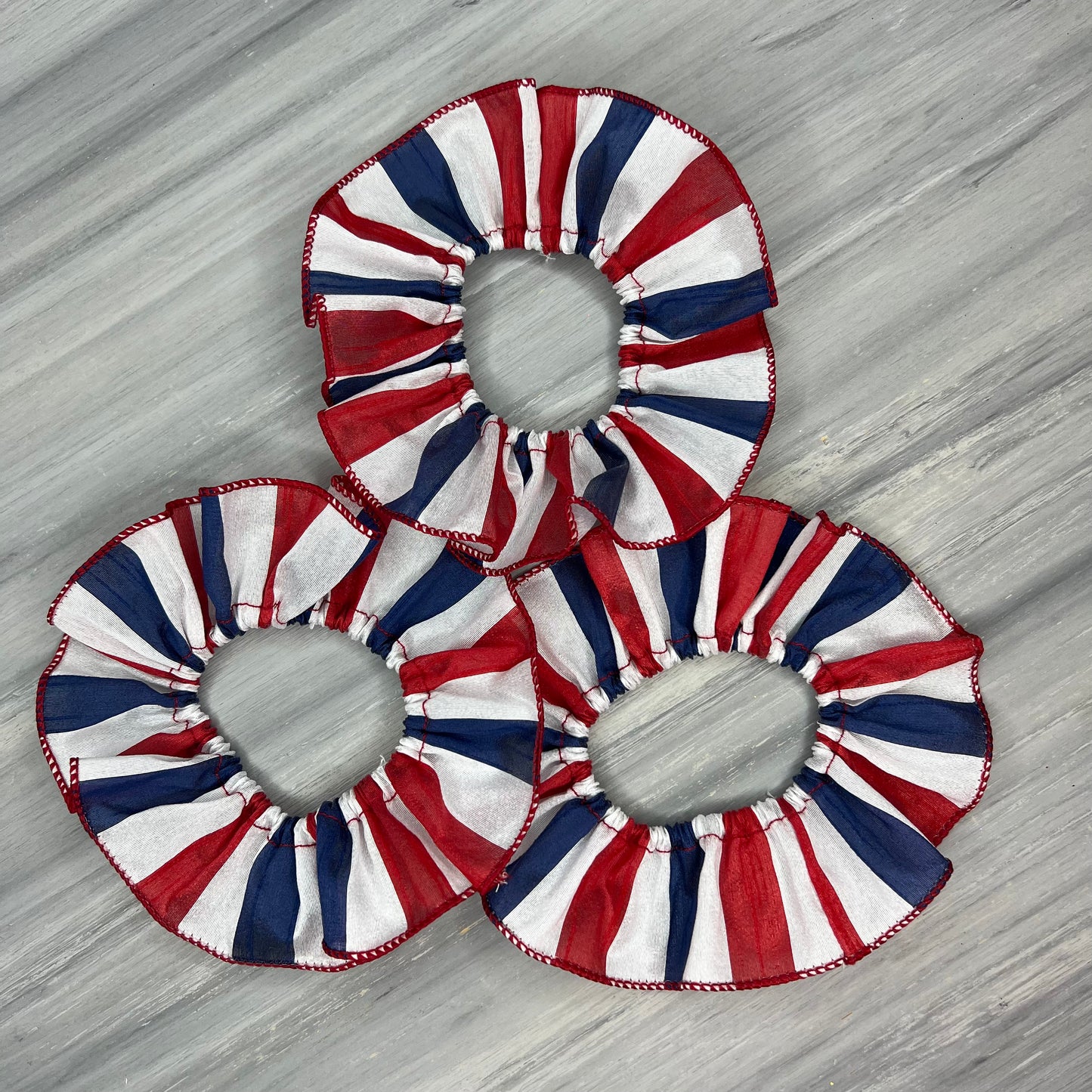 Patriotic - 3 Fancy Frills - Small