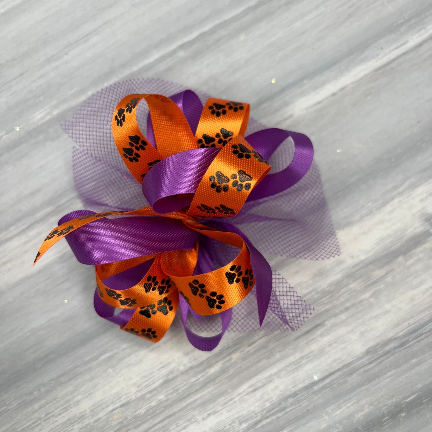 Halloween Collar Bows - 8 Extra Large Bows