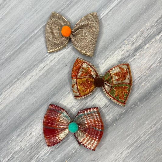 Autumn - Over the Top - 8 Large Bows