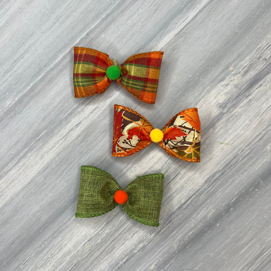 Fall Leaves - Classic - 8 Medium Bows