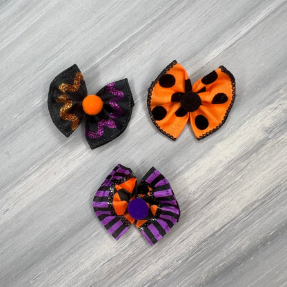 Haunted Halloween - Topsy Turvy - 12 Medium Bows