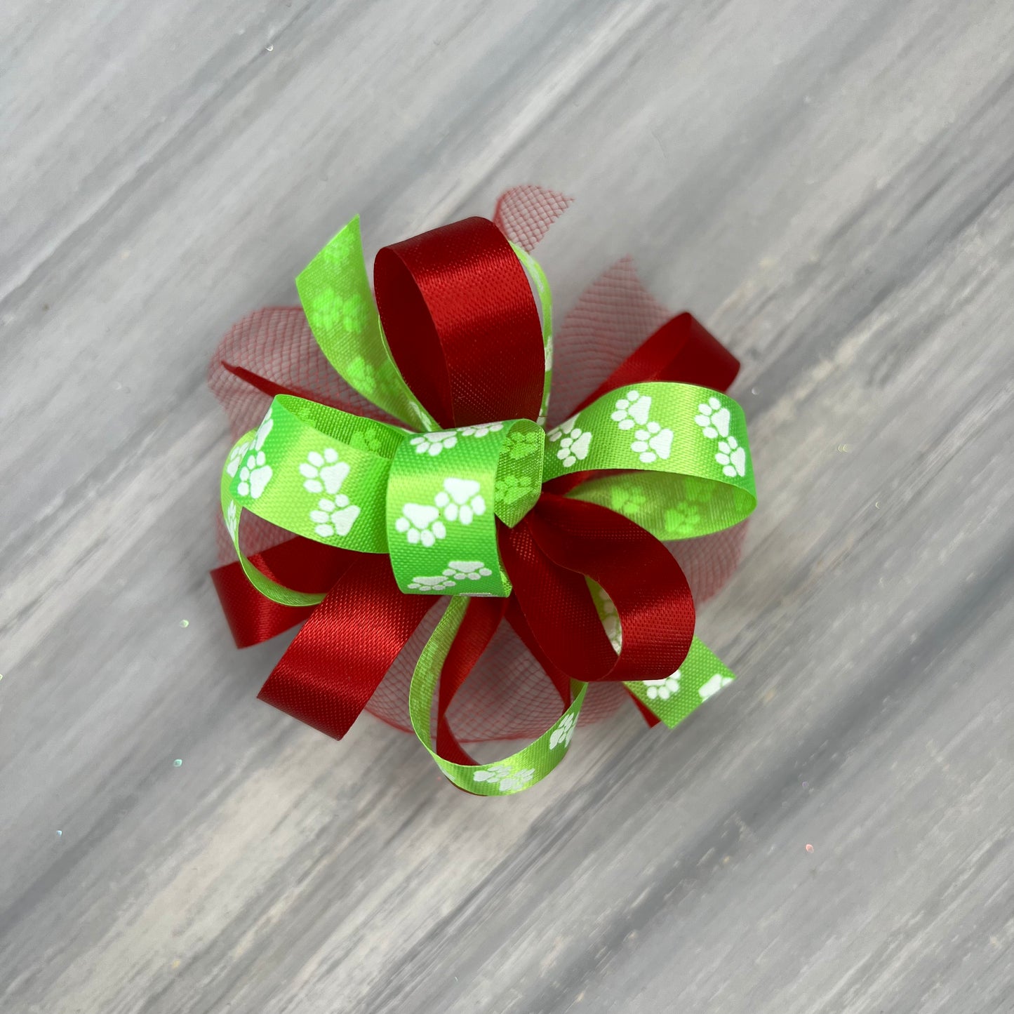 Christmas Collar Bows - 8 Extra Large Bows