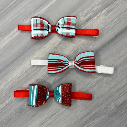 Vintage Christmas - 8 Adjustable Bow Tie Neckwear