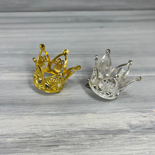 Paw Crowns - 2 Embellished Crowns