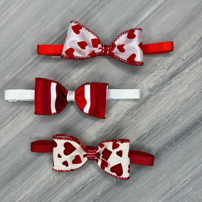 Valentine Love - 8 Adjustable Bow Tie Neckwear