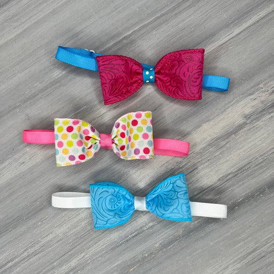 Pop of Spring - 8 Adjustable Bowtie Neckwear