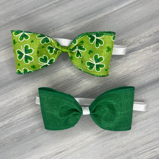 Shamrock - XL Bow Tie - 2 Extra Large Neckties