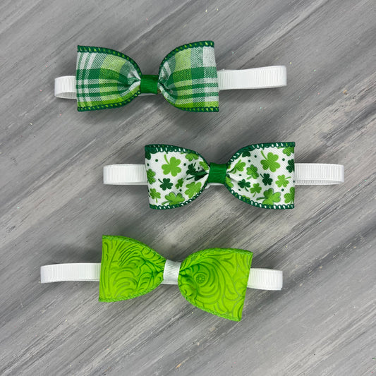 Clovers - 8 Adjustable Bow Tie Neckwear