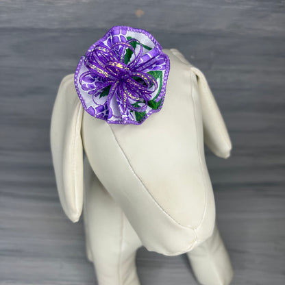 Blooming Violet - Tedi Bows - 12 Medium Bows